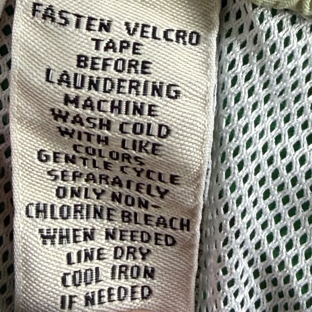 VTG Y2K Cremieux Swim Trunks Mens M Green Board Shorts Mesh Contrast Stitch Logo